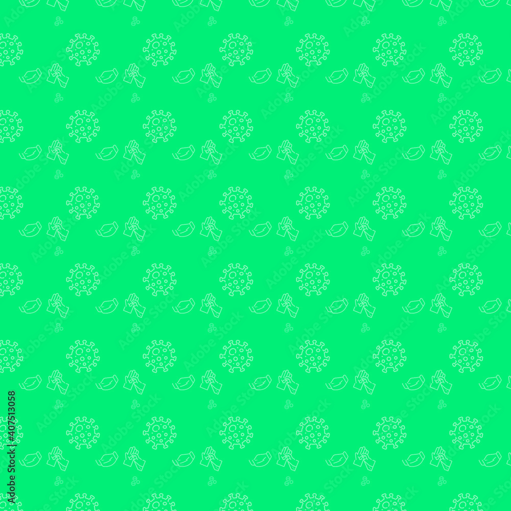 Covid-themed background Covid-themed background