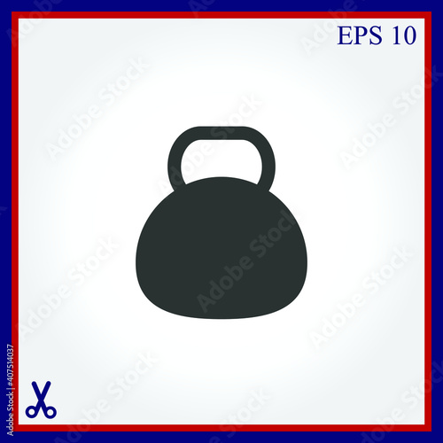 Kettle bell icon