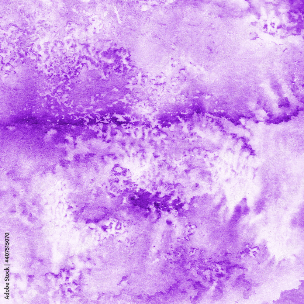 Violet ink and watercolor texture on white paper background. Paint leaks and decalcomania effects. Hand-painted gouache abstract image. Mess on the canvas. Violet ink and watercolor texture on white paper background. Paint leaks and decalcomania effects. Hand-painted gouache abstract image. Mess on the canvas.