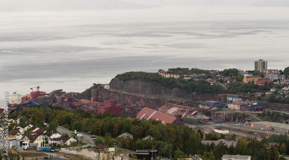 Iron ore terminal in Narvik
