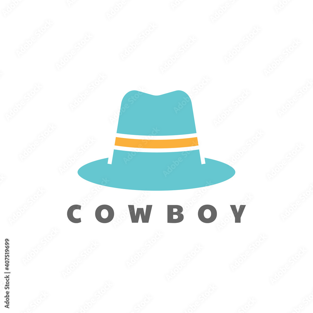 cowboy logo design vector illustration cowboy logo design vector illustration