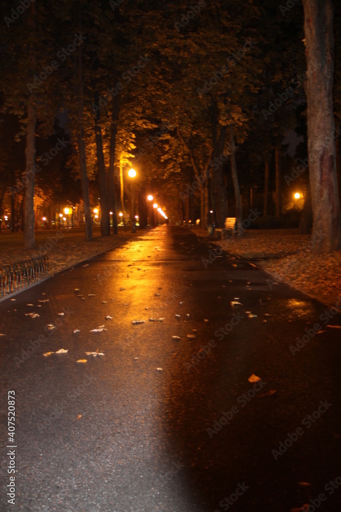 night street scene night street scene