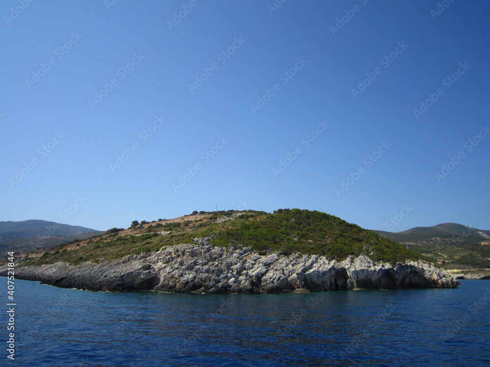 Naklejka premium in the island of Zakynthos Greece