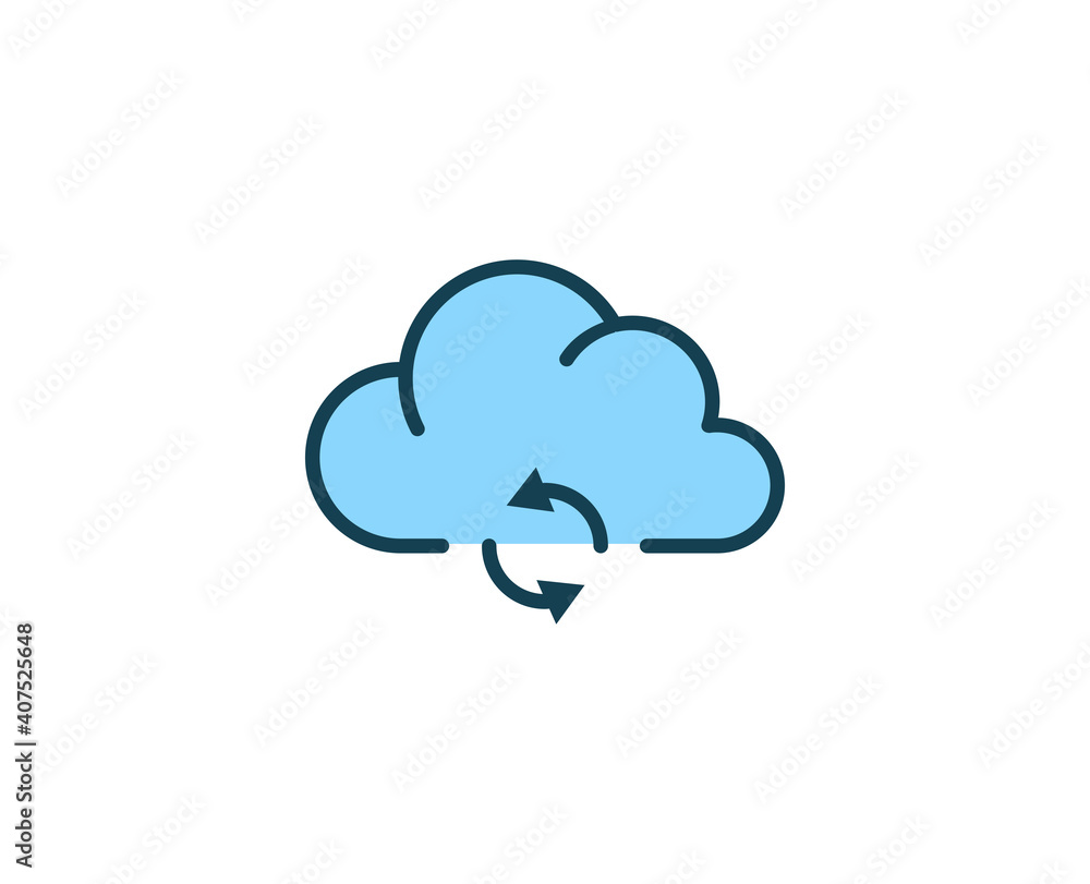 Cloud premium line icon. Simple high quality pictogram. Modern outline style icons. Stroke vector illustration on a white background. Cloud premium line icon. Simple high quality pictogram. Modern outline style icons. Stroke vector illustration on a white background.