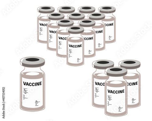 ワクチン　文字付き　線無し