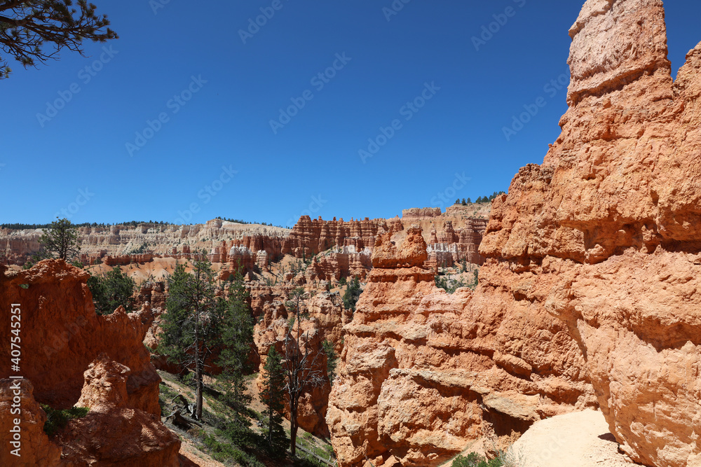 Rock Formation in Bryce Canyon National Park. Utah. USA