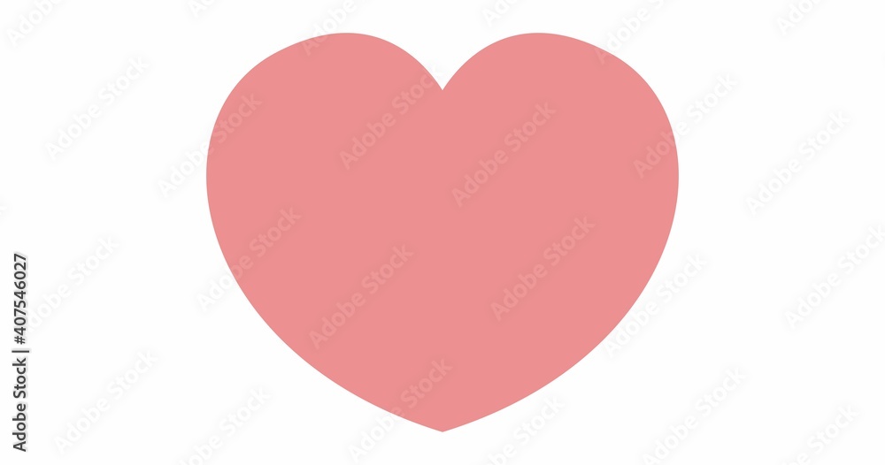 A heart. Vector shape of love symbol. Icon for Valentine's Day. Pink isolate on a white background. A heart. Vector shape of love symbol. Icon for Valentine's Day. Pink isolate on a white background.