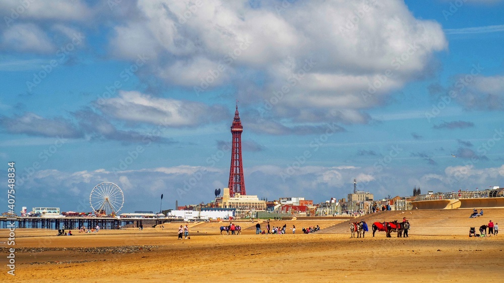Fototapeta premium Blackpool Beach 