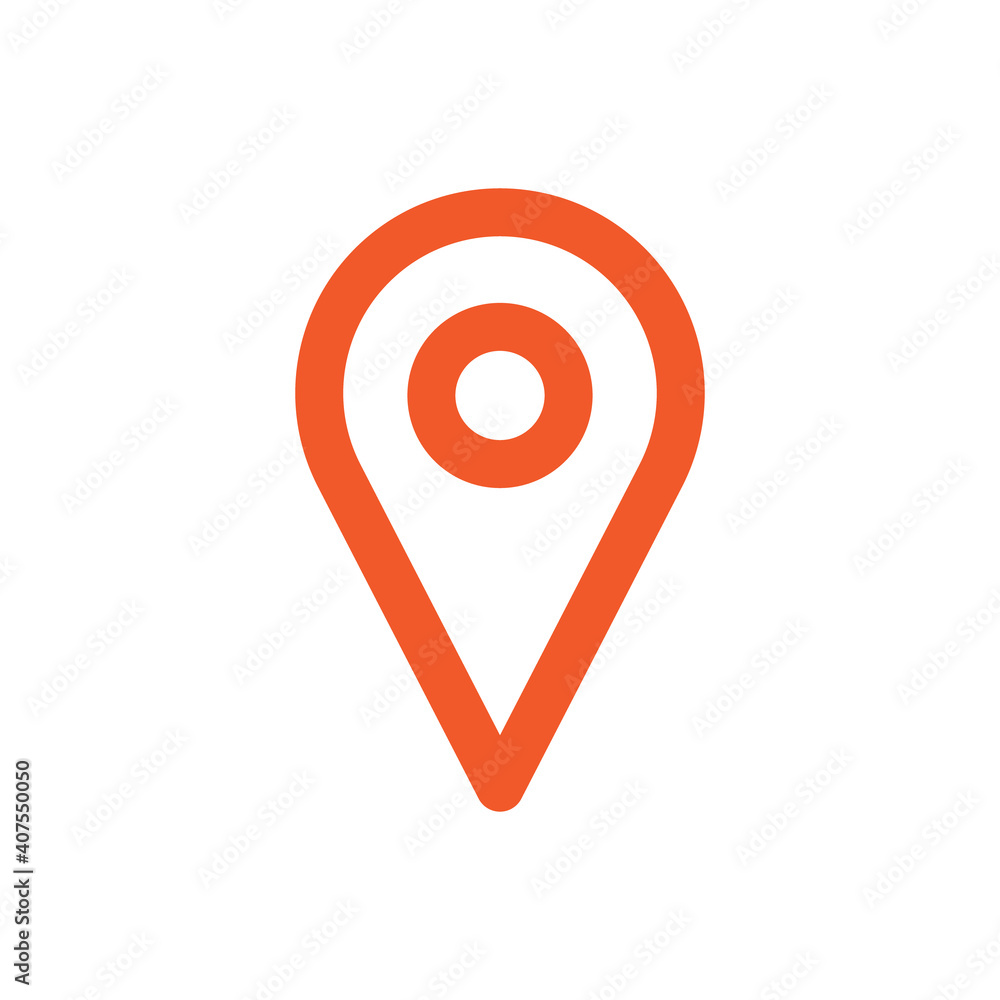 Location icon. Map pin vector symbol. Location icon. Map pin vector symbol.