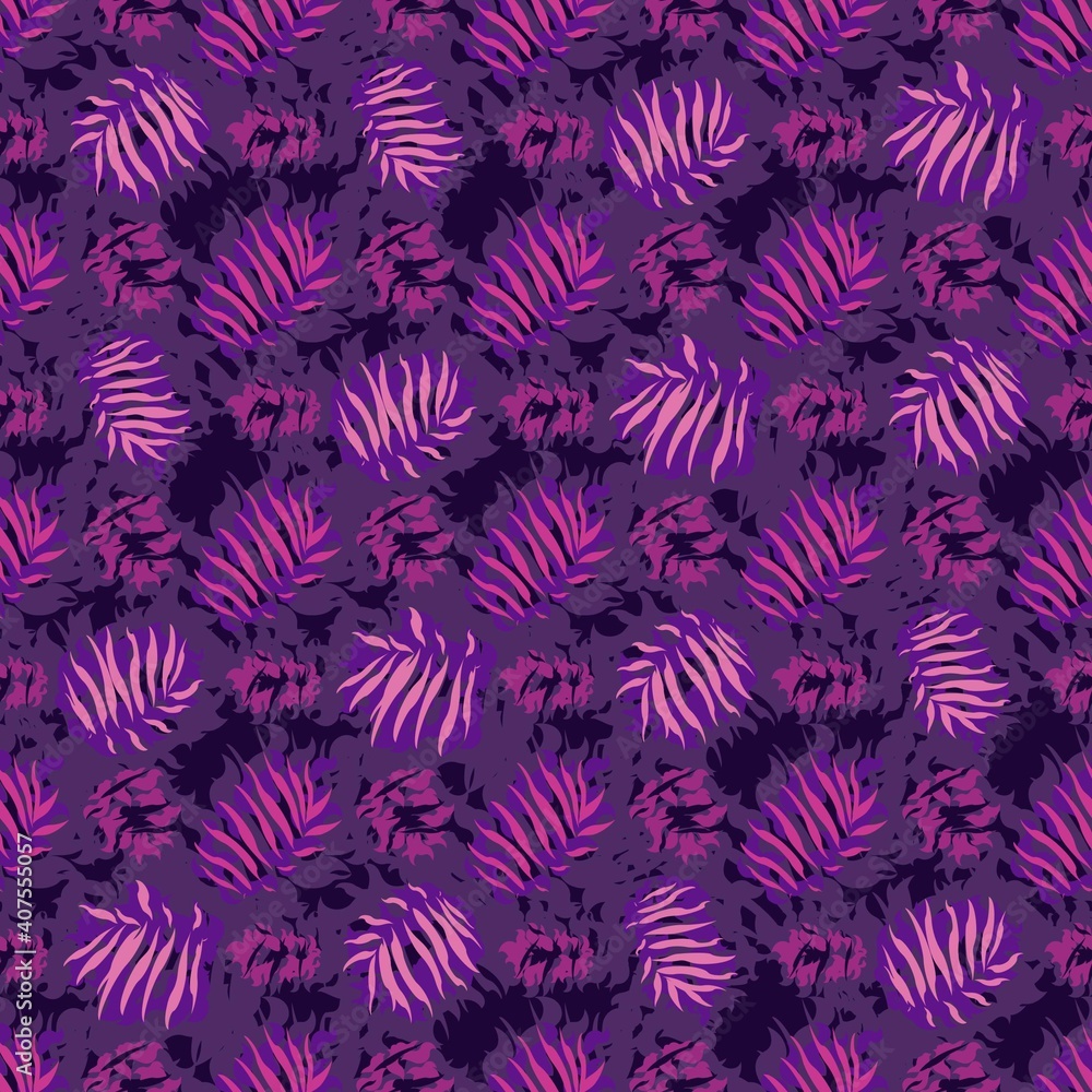seamles leaf pattern purple seamles leaf pattern purple