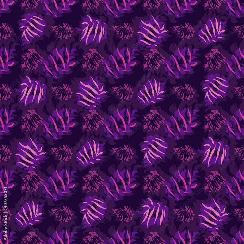 seamles leaf pattern purple seamles leaf pattern purple