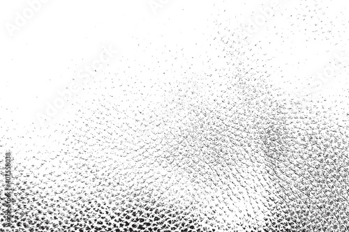 Distressed Leather Overlay