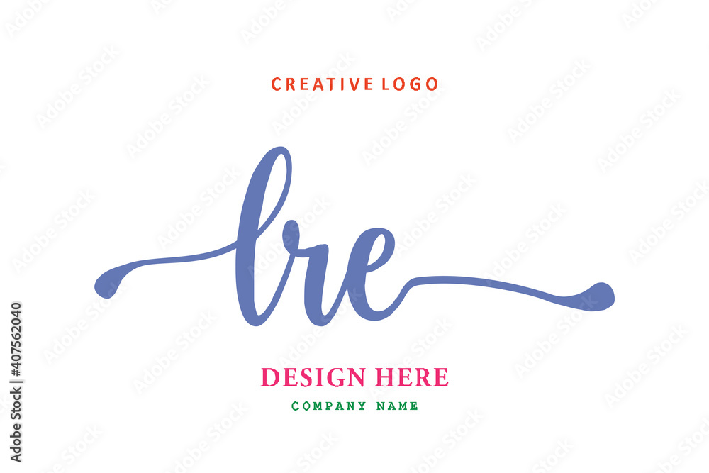 LRE lettering logo is simple, easy to understand and authoritative LRE lettering logo is simple, easy to understand and authoritative