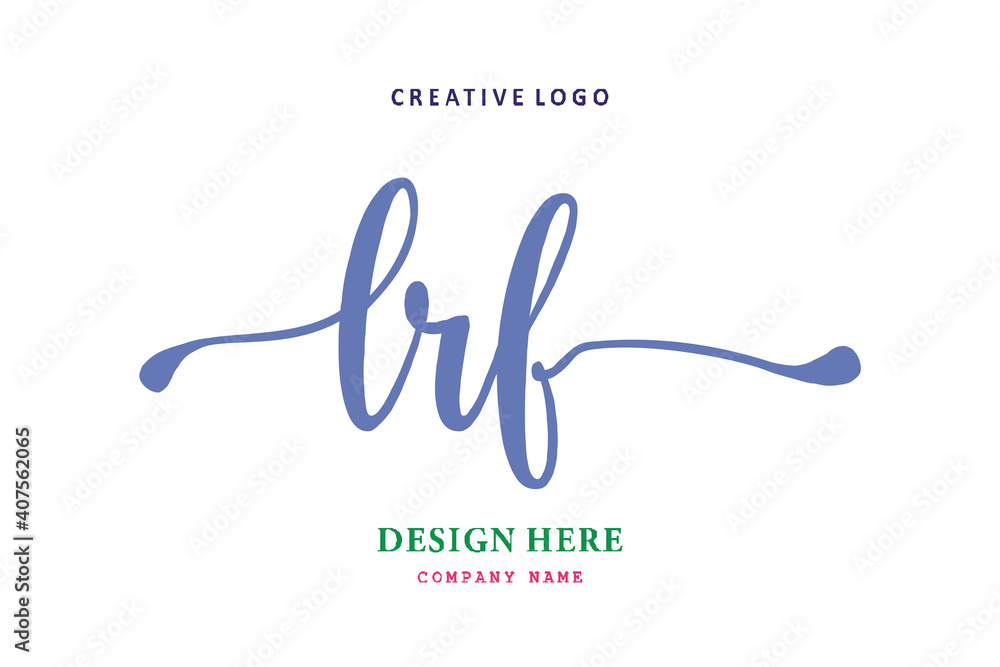 LRF lettering logo is simple, easy to understand and authoritative LRF lettering logo is simple, easy to understand and authoritative
