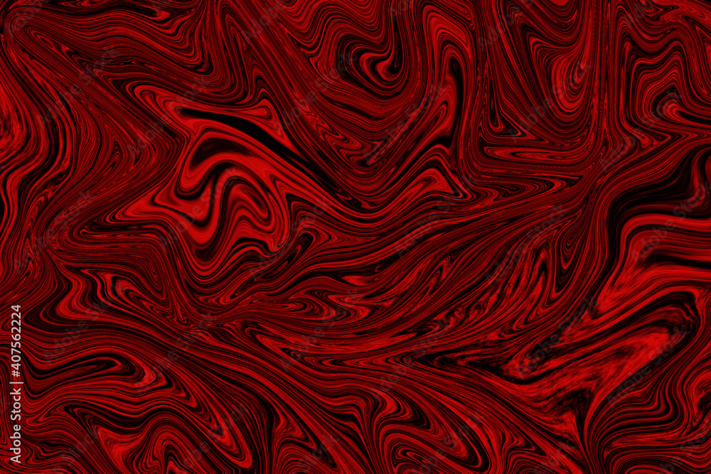 Red liquid marble vector background Red liquid marble vector background