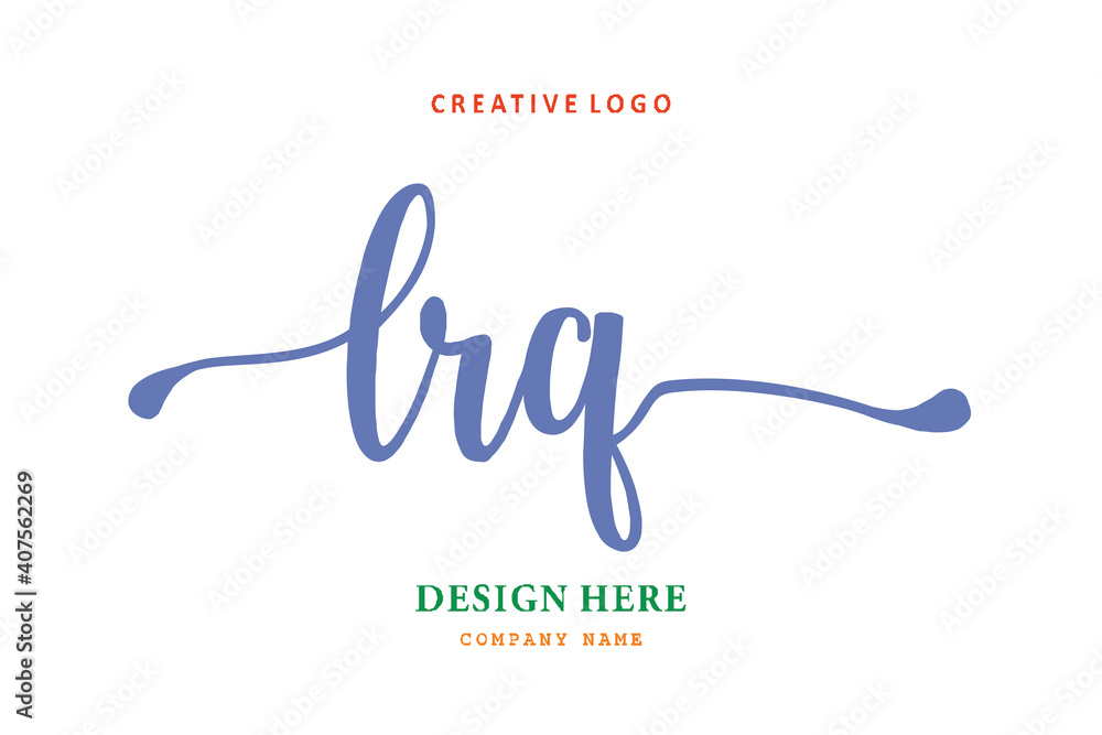 LRQ lettering logo is simple, easy to understand and authoritative LRQ lettering logo is simple, easy to understand and authoritative