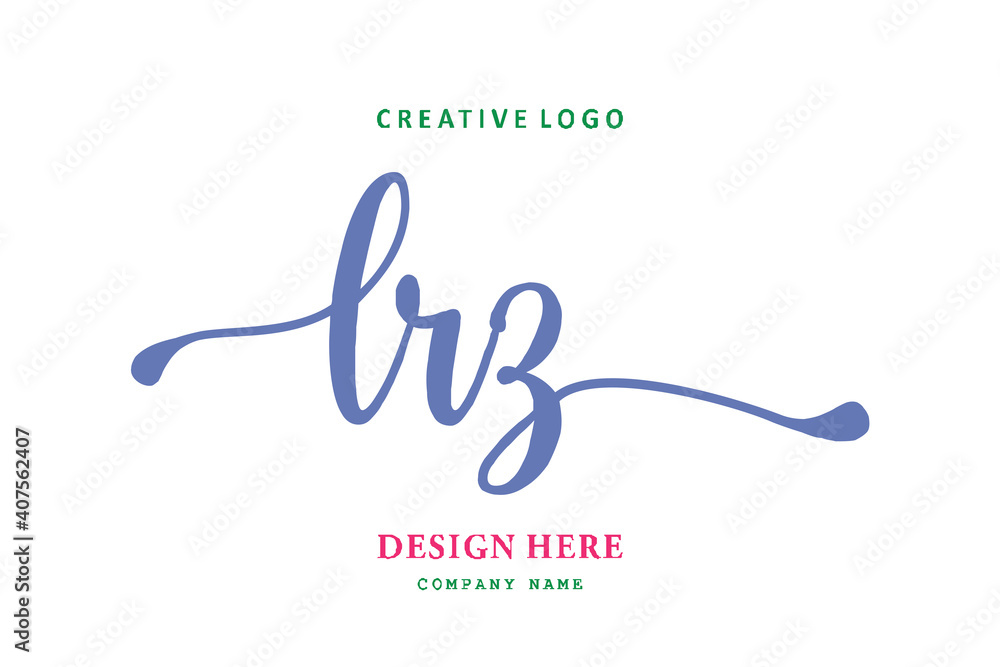 LRZ lettering logo is simple, easy to understand and authoritative LRZ lettering logo is simple, easy to understand and authoritative