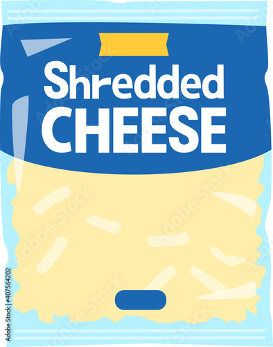 袋入りのシュレッドチーズ