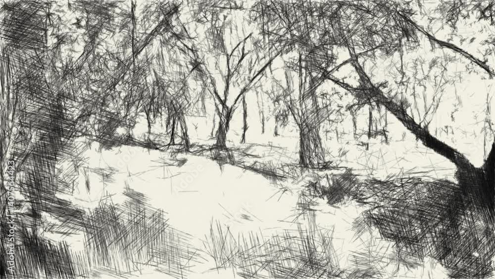 art drawing black and white of nature garden art drawing black and white of nature garden
