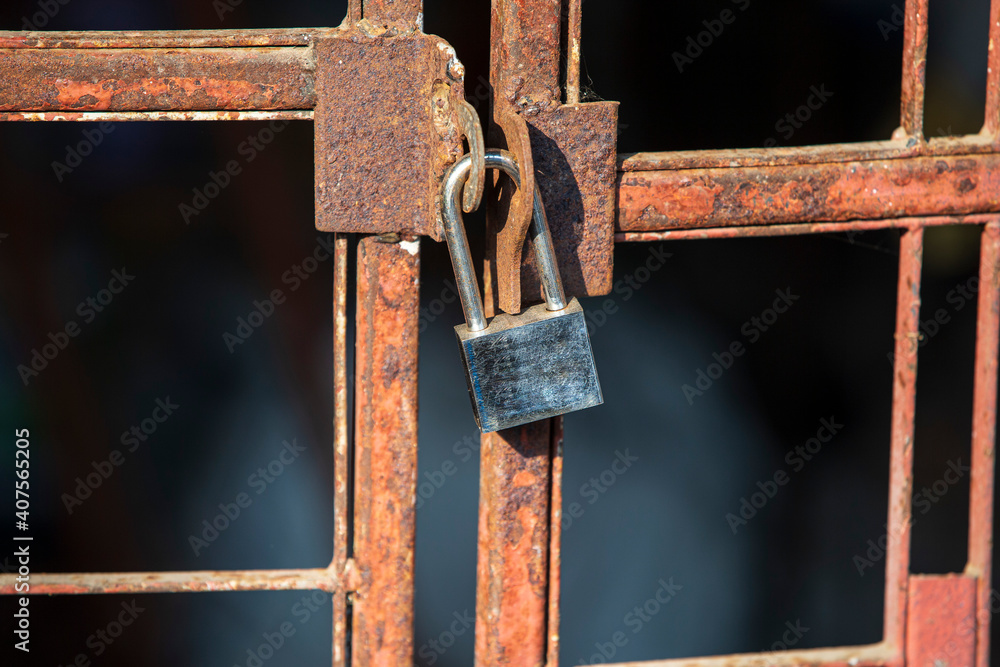 lock on the door lock on the door