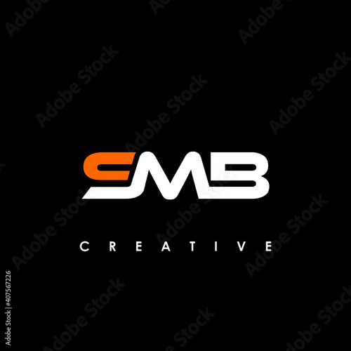 SMB Letter Initial Logo Design Template Vector Illustration	
