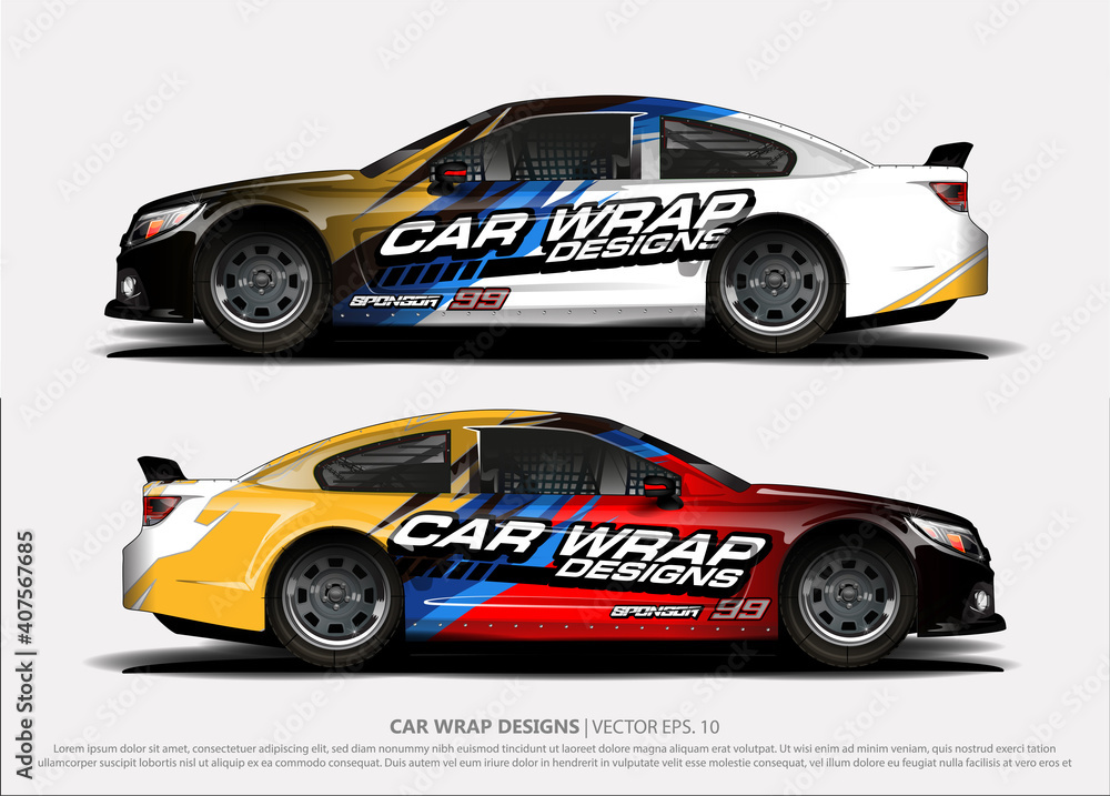 abstract background vector for racing car wrap design and vehicle livery abstract background vector for racing car wrap design and vehicle livery
