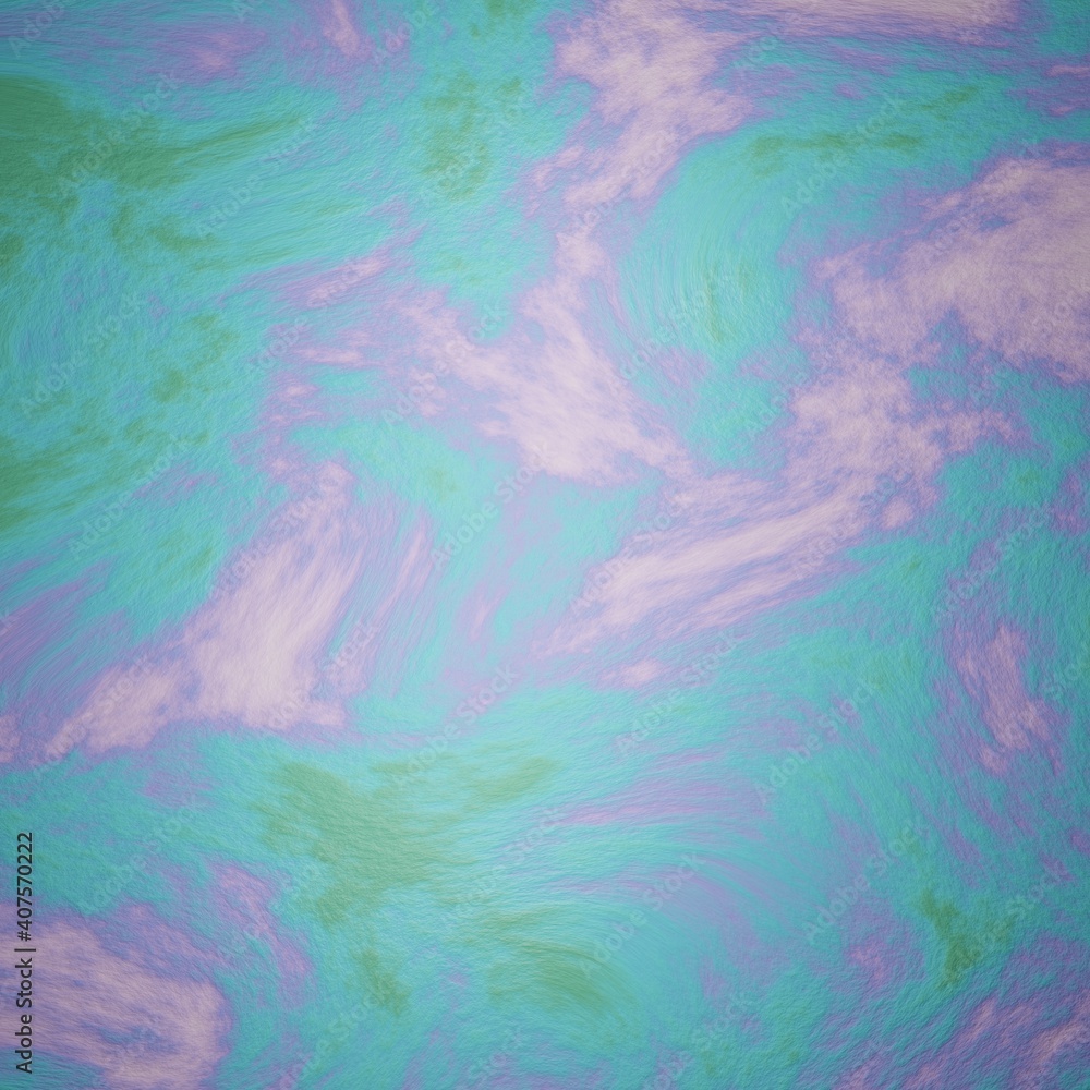 Terrestrial planet oil paint 