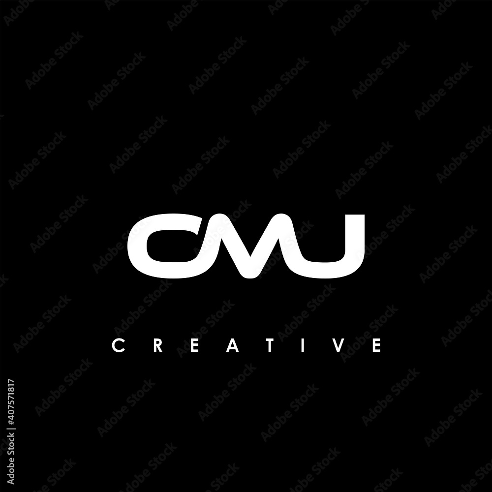 OMU Letter Initial Logo Design Template Vector Illustration Stock ...