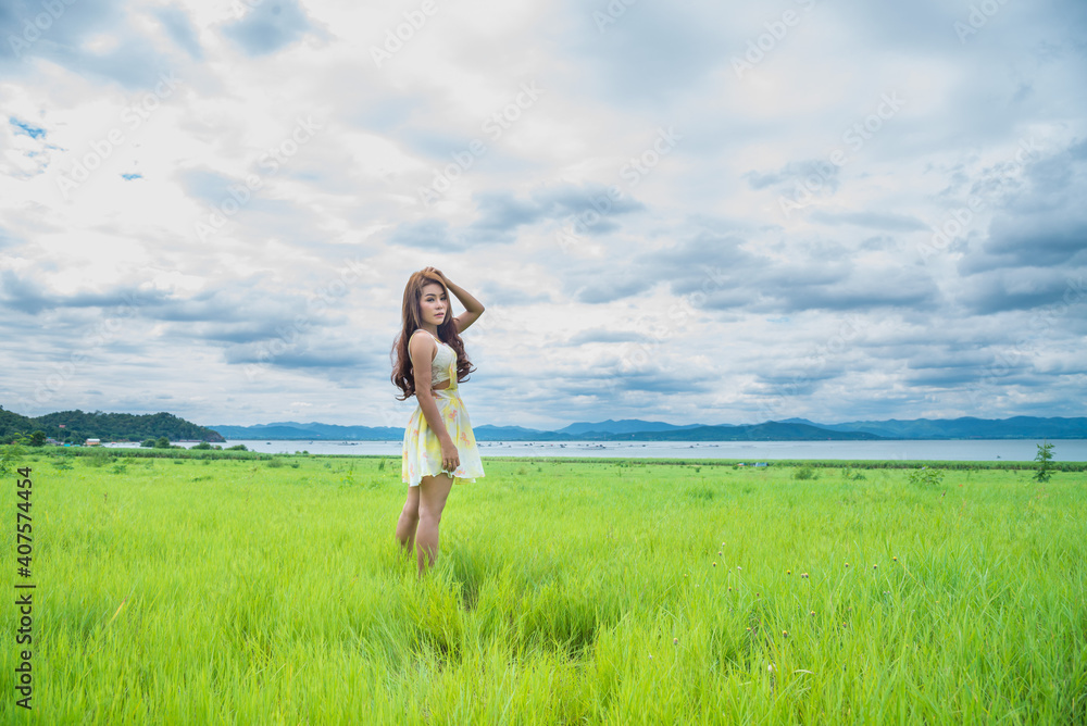 Free Happy Woman Enjoying Nature. Beauty Girl Outdoor. Freedom concept. Beauty Healthy Girl over Sky and Sun. Happiness Free Happy Woman Enjoying Nature. Beauty Girl Outdoor. Freedom concept. Beauty Healthy Girl over Sky and Sun. Happiness