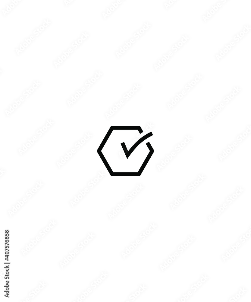 check mark icon,vector best line icon. check mark icon,vector best line icon.