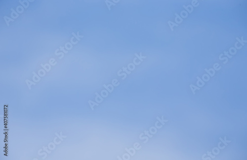 blue sky with clouds, telephoto lens