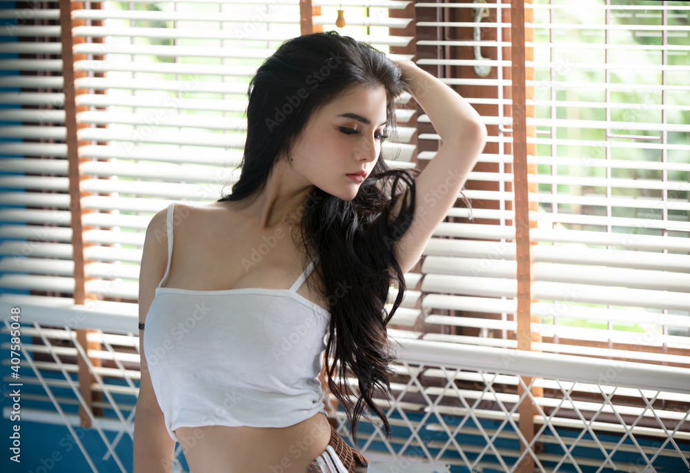Sexy Woman In Lingerie In Bed Stock Photo Adobe Stock sexy-woman-in-lingerie-in-bed-stock-photo-adobe-stock