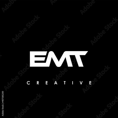 EMT Letter Initial Logo Design Template Vector Illustration	
