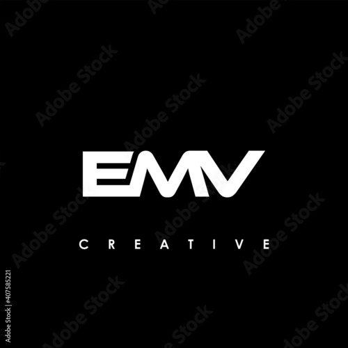 EMV Letter Initial Logo Design Template Vector Illustration	
