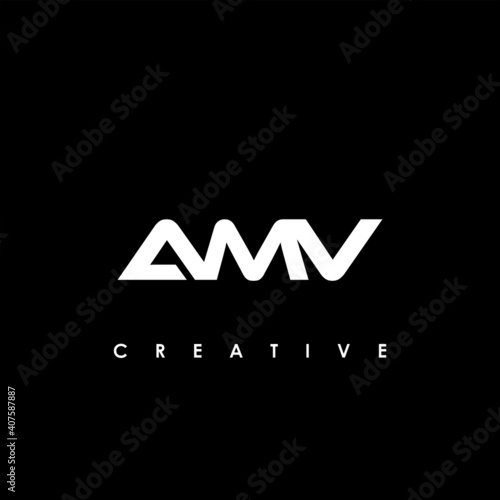 AMV Letter Initial Logo Design Template Vector Illustration	
 photo