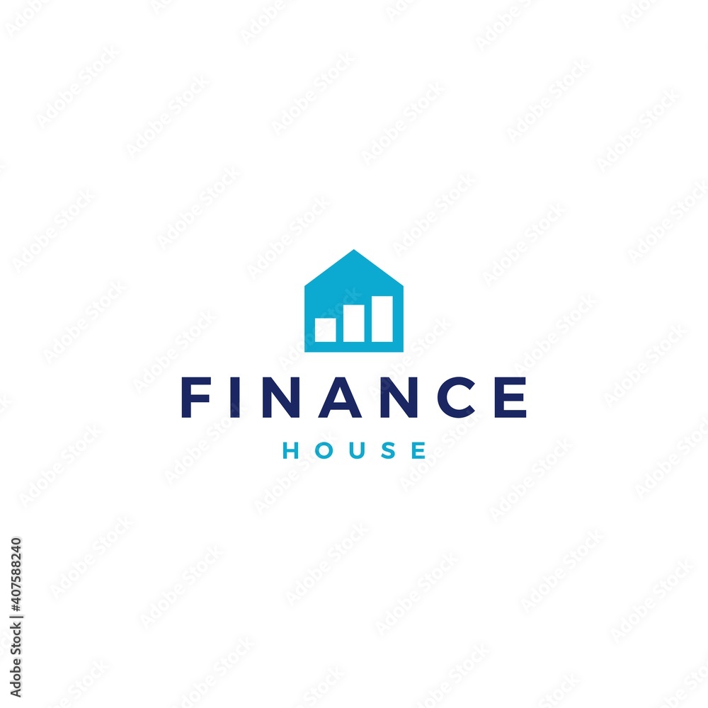 finance financial house home mortgage investment logo vector icon illustration finance financial house home mortgage investment logo vector icon illustration