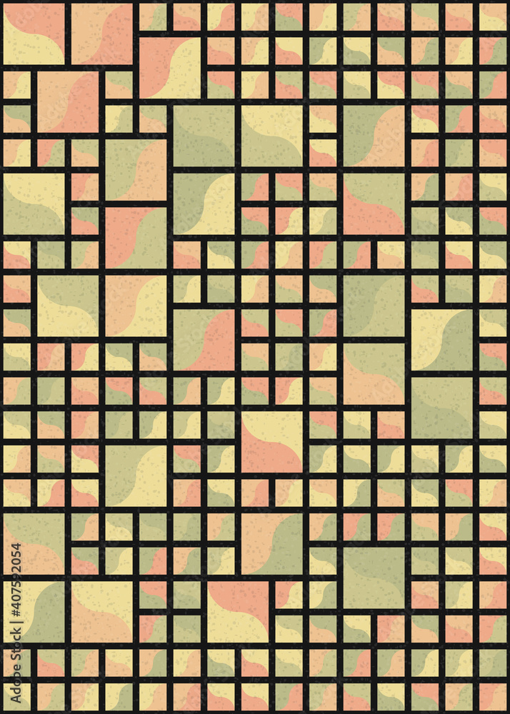 Abstract Geometric Pattern generative computational art illustration Abstract Geometric Pattern generative computational art illustration