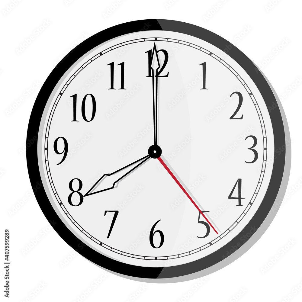 Round wall clock Round wall clock