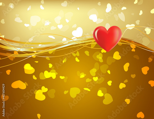 Heart background
