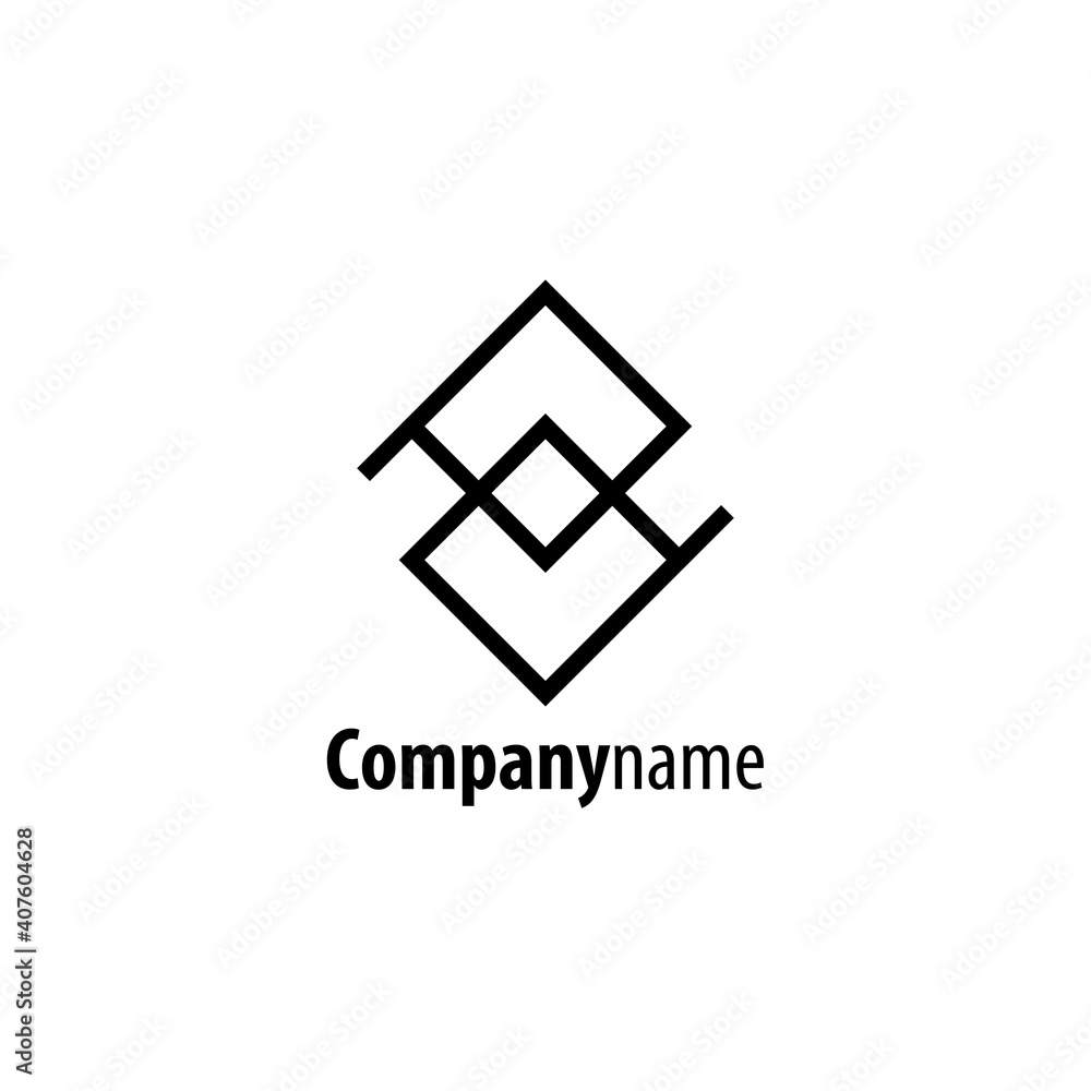 Vector letter P double Logo Design Templates Vector letter P double Logo Design Templates