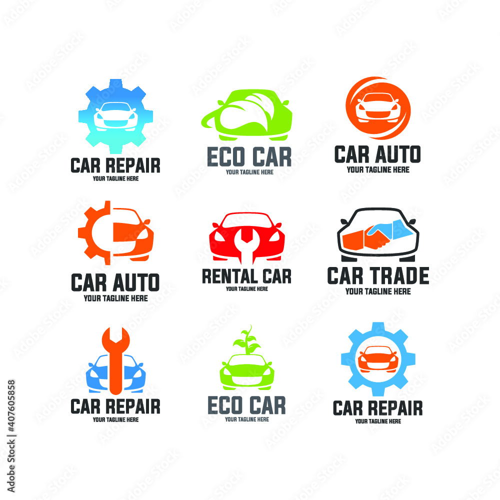 Car icon set Car icon set