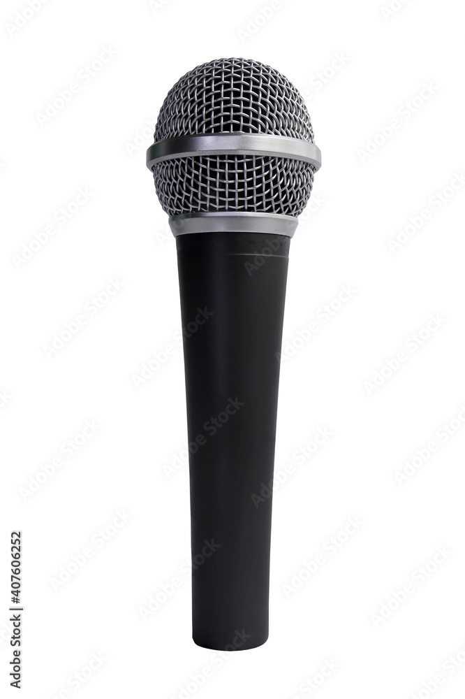 Microphone isolated on white background. clipping path. Microphone isolated on white background. clipping path.