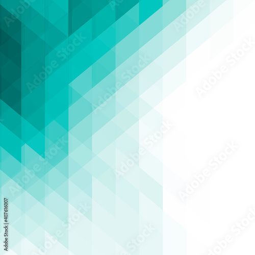 abstract turquoise blue green mosaic graphic pattern background