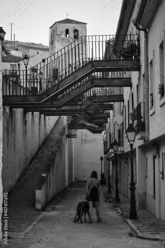 street photography sepulveda segovia castilla y leon blanco y negro arquitectura urbana