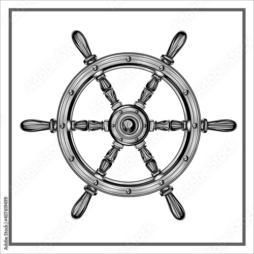 Ship Steering wheel