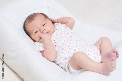 Cute, small and adorable newborn baby girl