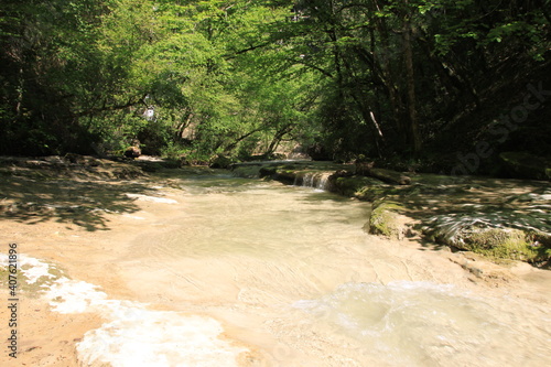 Cascade du Pain de sucre, Pyrimont, France	 photo