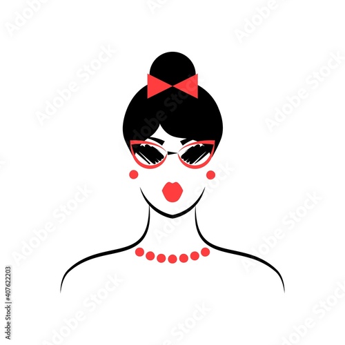 woman with sunglasses