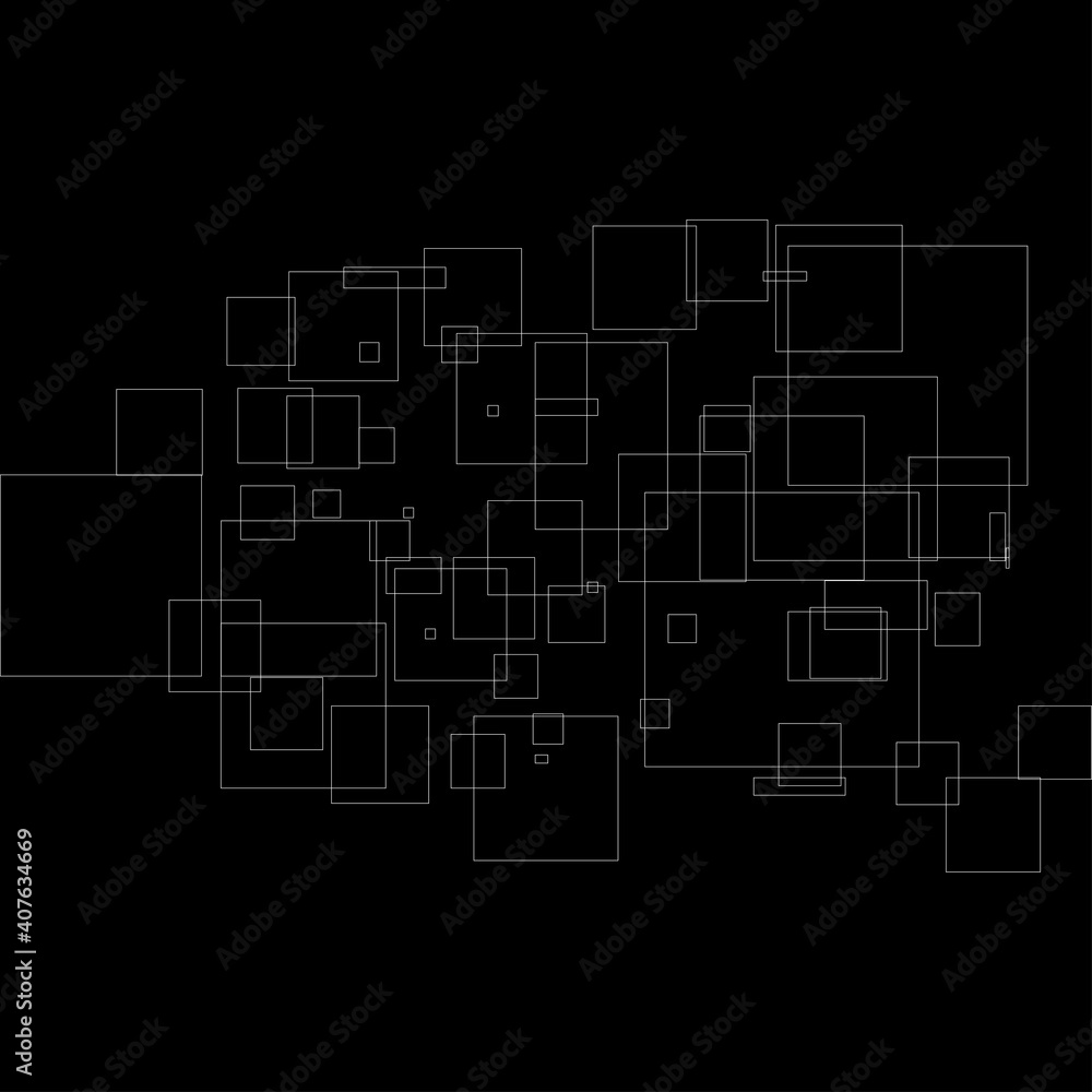 Detailed architectural plan Vector. Eps 10