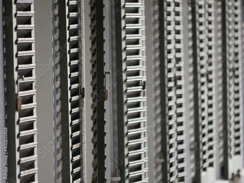 Fensterläden Zechenhaus Herringen
